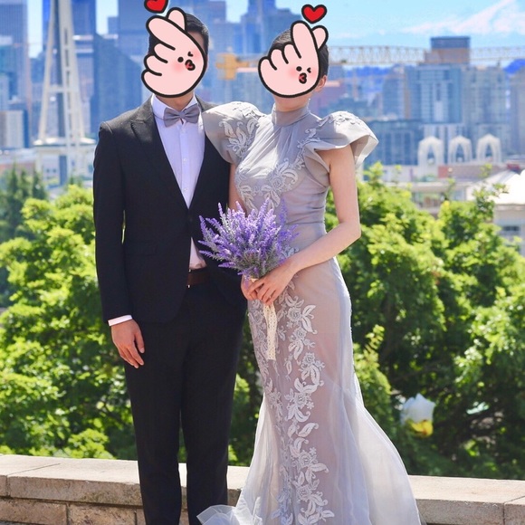 Wedding gown / night gown size US4 - Picture 2 of 10